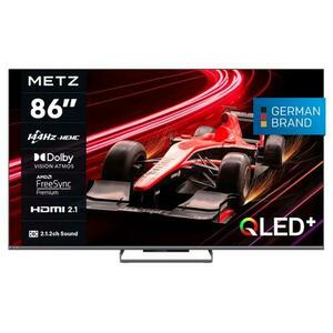 Televizor QLED Metz 219 cm (86inch) 86MQE8000, Ultra HD 4K, Smart TV, Google TV, WiFi, CI+ imagine