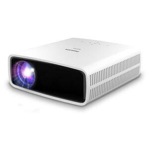 Videoproiector Philips NeoPix 750, 1080p (1920x1080), 700 ANSI lumeni, LCD, Bluetooth, Difuzoare 2.1 14 W, HDMI, USB/USB-C, Wi-Fi (Alb) imagine