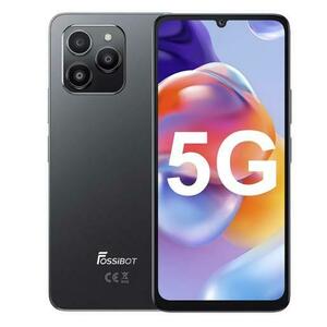 Telefon Mobil FOSSiBOT S1, Procesor MediaTek Dimensity 6100+, Ecran HD+ IPS touchscreen 6.74inch, 6GB RAM, 128GB Flash, Camera 50+2MP, Wi-Fi, 5G, Dual Sim, Android (Gri) imagine