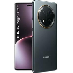 Telefon Mobil Honor Magic7 Lite, Procesor Qualcomm SM6450 Snapdragon 6 Gen 1, Octa-Core, AMOLED Capacitive touchscreen 6.78inch, 8GB RAM, 512GB Flash, Camera Duala 108 + 5 MP, 5G, Wi-Fi, Dual SIM, Android (Negru) imagine