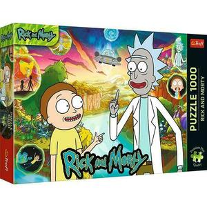 Puzzle Trefl Premium Plus - Rick Si Morty, 1000 piese imagine