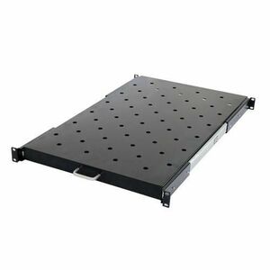 Raft mobil DATEUP RAL9004 capacitate ridicata pentru rack podea 600mm (Negru) imagine