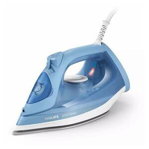 Fier de calcat Philips Seria 3000 DST3020/20, 2200W, 160g/min, 300ml, Talpa ceramica (Albastru-Alb) imagine