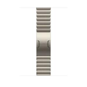 Curea Smartwatch Apple MXMF3ZM/A pentru Watch 46mm, Natural Link Bracelet (Argintiu) imagine