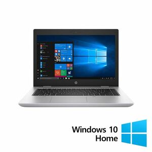 Laptop Refurbished HP ProBook 640 G5, Intel Core i5-8265U 1.60 - 3.90GHz, 8GB DDR4, 256GB SSD, 14 Inch Full HD, Webcam + Windows 10 Home imagine