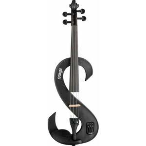 Stagg EVN 4/4 Black Vioară electrică imagine