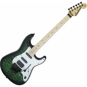 Jackson X Series Signature Adrian Smith SDXQ MN Transparent Green Chitară electrică imagine