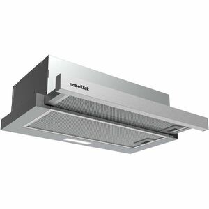 Hota incorporabila telescopica NobelTek NHO-T6001MX, Putere de absorbtie 500 mc/h, Iluminare LED, 60 cm, Inox imagine