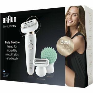 Set Epilator + Accesorii, Braun, Alb imagine