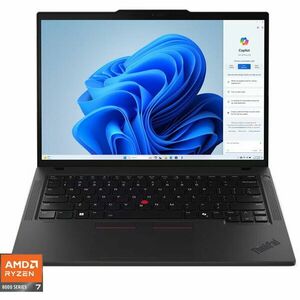 Laptop Lenovo ThinkPad P14s Gen 5 cu procesor AMD Ryzen™ 7 PRO 8840HS pana la 5.1GHz, 14 WUXGA, IPS, 64GB DDR5 RAM, 1TB SSD, AMD Radeon™ 780M Graphics, Windows® 11 Pro, Black, 3y on-site Premium Care imagine
