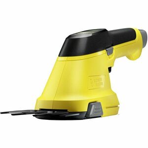 Foarfeca electrica pe acumulator de tuns iarba/arbusti Karcher GSH 4-4 Plus Battery Set EU, lungime lama arbusti 11 cm, latime lama iarba 8 cm, include: acumulator 2.5 Ah + incarcator baterie 4 V imagine