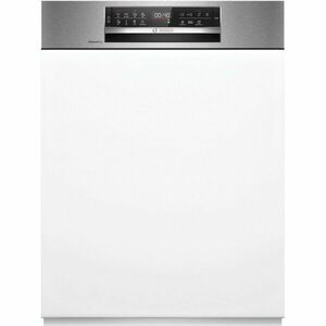 Masina de spalat vase semi-incorporabila Bosch SMI6ECS12E, 14 seturi, 8 programe, ExtraDry, Sistem Rackmatic, Tab-count, Home Connect, 60 cm, Clasa A imagine