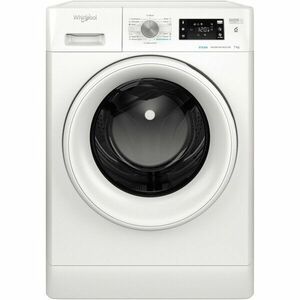 Masina de spalat rufe Whirlpool FFB7259WVEE, 7 kg, 1200 RPM, Clasa B, FreshCare+, Steam Refresh, Tehnologia al-6lea Simt, Motor Inverter, Alb imagine