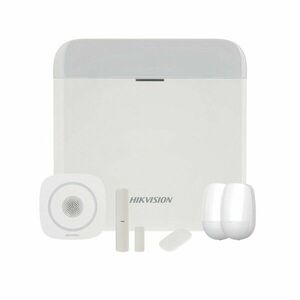 Sistem alarma antiefractie Hikvision Intrusion Security, LAN, WiFi, GPRS, 16 partitii, 64 zone/iesiri, 32 utilizatori, 868 MHz imagine
