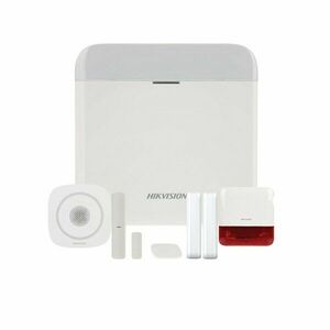 Sistem alarma antiefractie Hikvision Outdoor Security, LAN, WiFi, GPRS, 16 partitii, 64 zone/iesiri, 32 utilizatori, 868 MHz imagine