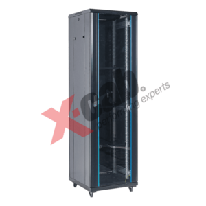 Cabinet metalic de podea 19', tip rack stand alone, 27U 600x800 mm, Xcab S imagine