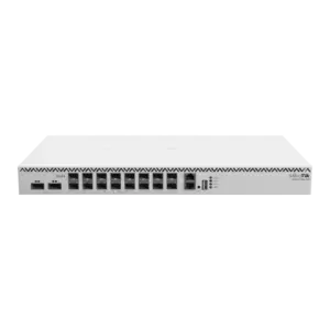 Switch Mikrotik CRS518-16XS-2XQ-RM fara management fara PoE 2x100Gigabit + 16x25Gigabit imagine