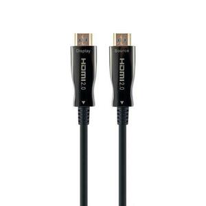 Cablu HDMI Gembird CCBP-HDMI-AOC-30M-02, AOC, 30 m, Negru imagine