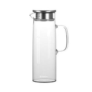 Carafa sticla cu capac din inox, 1, 2L - Zokura imagine