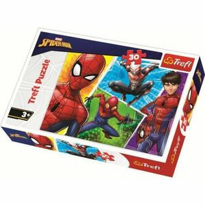 Puzzle Trefl Spiderman si Miguel, 30 piese imagine