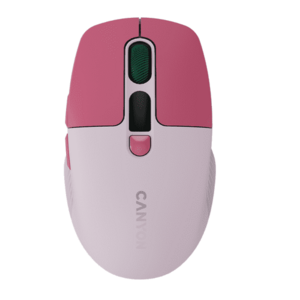 Mouse Canyon MW-26 LCD Silent Dual Mode, Wireless, USB (Roz) imagine