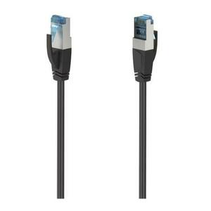 Cablu de retea Hama 200681, CAT 6a, 10 Gbit/s, S/FTP Shielded, 3 m (Negru) imagine