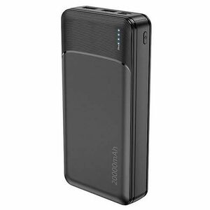 Baterie externa Lamtech, 20000mAh, 2xUSB out, 1xUSB Type-C/1xMicroUSB in, Indicator LED (Negru) imagine