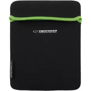 Husa de protectie Esperanza pentru tableta 9.7'', Neopren 3 mm, Negru imagine