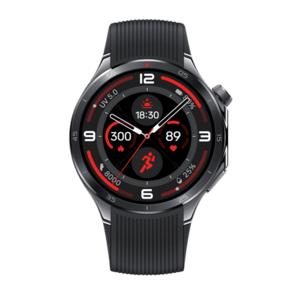 Smartwatch OnePlus Watch 3, Ecran LTPO AMOLED 1.5inch, Procesor Snapdragon W5, 32GB Flash, Bluetooth, NFC, Wi-Fi, IP68 5 ATM, Wear OS (Negru) imagine