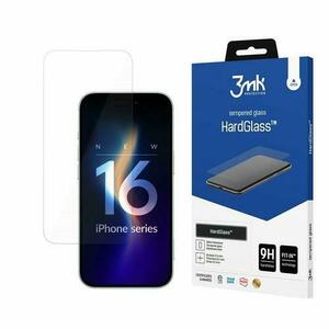 Folie de protectie 3mk HardGlass pentru iPhone 16 Pro Max imagine