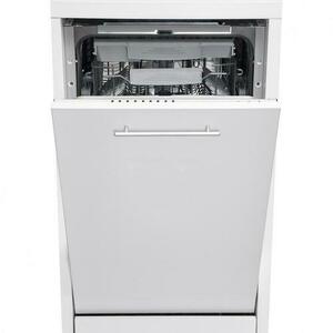 Masina de spalat vase incorporabila Heinner HDW-BI4593TE++, 10 seturi, 9 programe, Half load, Avertizare luminoasa, Buzzer final program, Aquastop, Clasa E (Alb) imagine