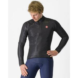 Jacheta de ploaie Castelli Squall Shell pentru barbati, XXL, Negru/Gri imagine
