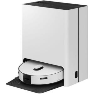 Aspirator robot Samsung BESPOKE Jet Bot AI Combo Steam VR7MD96B14G/WD, 70 W, Autonomie 180 minute, Rezervor interior 0.25 l, Recipiente statie 2.5 l/3.6l, Wi-Fi, Navigare LiDAR, Control vocal (Alb) imagine