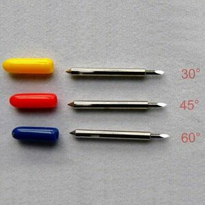 Set 3 cutite pentru Cutter Plotter 30° imagine