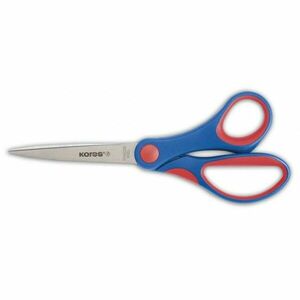Foarfeca de birou, otel inoxidabil, maner ergonomic 17 cm imagine