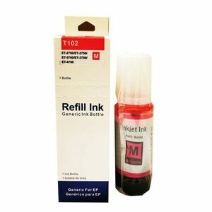 Cerneala compatibila Epson L102, L103, L105, L106 Magenta, EcoTank, 70 ml imagine