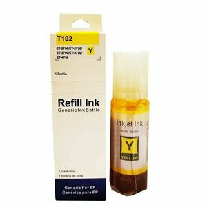 Cerneala compatibila Epson L102, L103, L105, L106 Yellow, EcoTank, 70 ml imagine