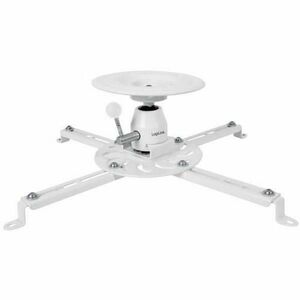 Suport Videoproiector de tavan, Logilink BP0056, 135mm, rotire 360° (Alb) imagine