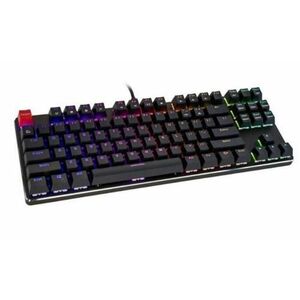 Tastatura Gaming Mecanica Glorious PC Gaming Race GMMK TKL RGB Gateron Brown, USB, US (Negru) imagine