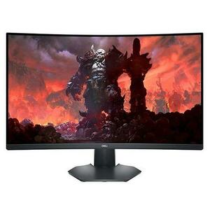 Monitor Gaming VA LED Dell 31.5inch S3222DGM, QHD (2560 x 1440), HDMI, DisplayPort, Ecran curbat, 165 Hz, 1 ms (Negru) imagine