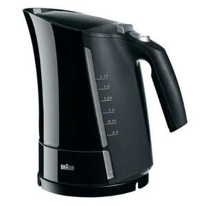 Fierbator apa Braun WK500BK, 3000 W, 1.7 L (Negru) imagine
