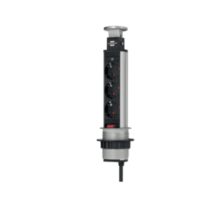 Priza multi.retractab.tower 3P 2M imagine