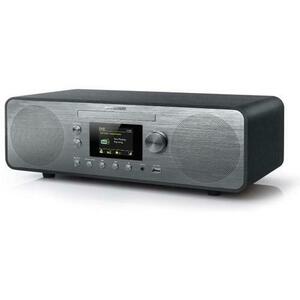 Micro Sistem Audio Muse M-885 DBT, USB, Radio FM, CD player, Bluetooth, 80 W (negru/Argintiu) imagine