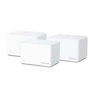 Sistem Mesh Wi-Fi Mercusys Halo H80X(3-pack), AX3000, Wi-Fi 6, Dual Band Gigabit, Acoperire pentru întreaga casă, Seamless Roaming, Control Parental imagine
