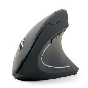 Mouse Ergonomic Gembird MUSW-ERGO-01, 1600 DPI, Optic (Negru) imagine