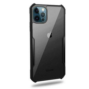 Protectie Spate Just Must Selected JMHSIXIIPBK pentru Apple iPhone 12 / 12 Pro (Negru) imagine