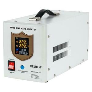 UPS Kemot URZ3406 Sinus Pur 700W 12V, pentru centrale termice (Alb) imagine