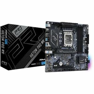 Placa de baza ASRock H670M PRO RS, Socket 1700 imagine
