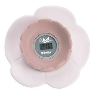 Termometru digital de camera si baie Beaba Lotus Old Pink imagine