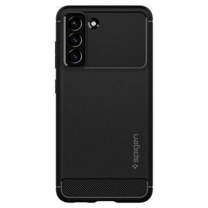 Protectie Spate Spigen Rugged Armor pentru Samsung Galaxy S21 FE (Negru) imagine
